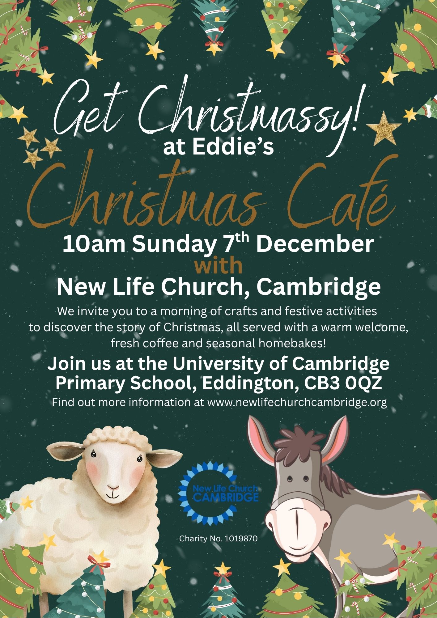 Eddie's Christmas Cafe Sunday 